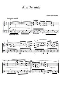 Aria de la 3è suite - Johann Sebastian Bach